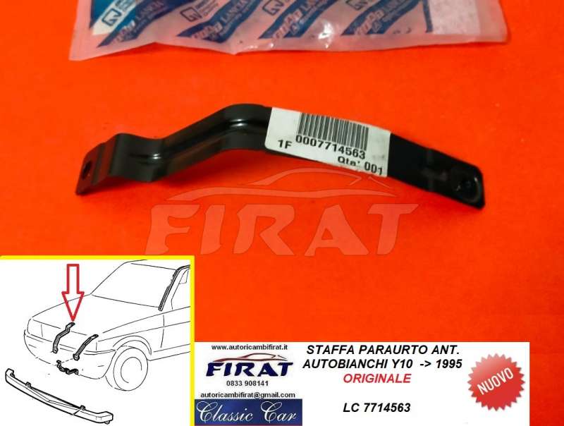 STAFFA PARAURTI AUTOBIANCHI Y10 ->95 ANT. (7714563)